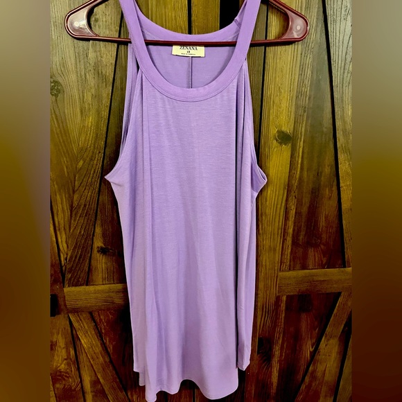 Sleeveless top purple 1XL - Picture 1 of 2